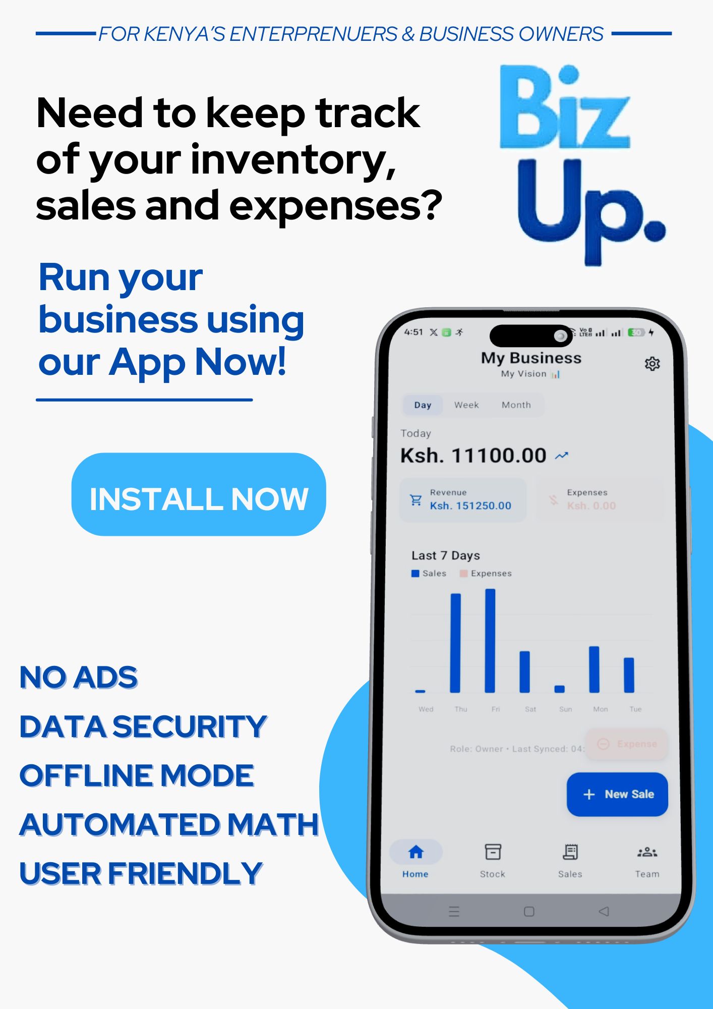 BizUp App Showcase